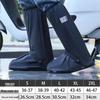 QINXING Thickened Waterproof Anti-slip Rain Shoe Covers