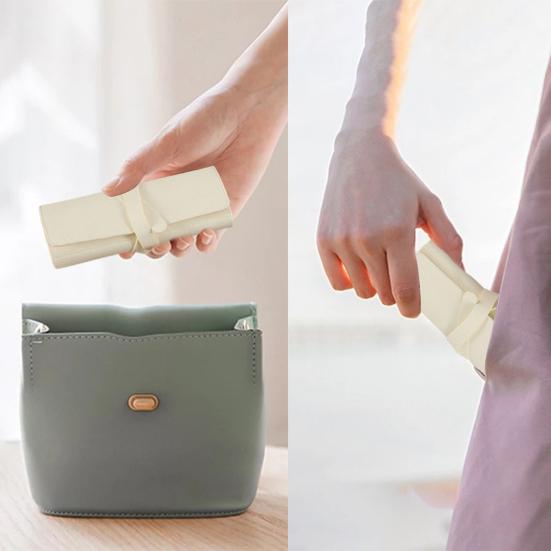 

Сумка-ролл для ювелирных изделий из искусственной кожи, тонкая портативная многофункциональная сумка-органайзер для колец, серег, браслетов, часов, дорожная сумка-органайзер для хранения