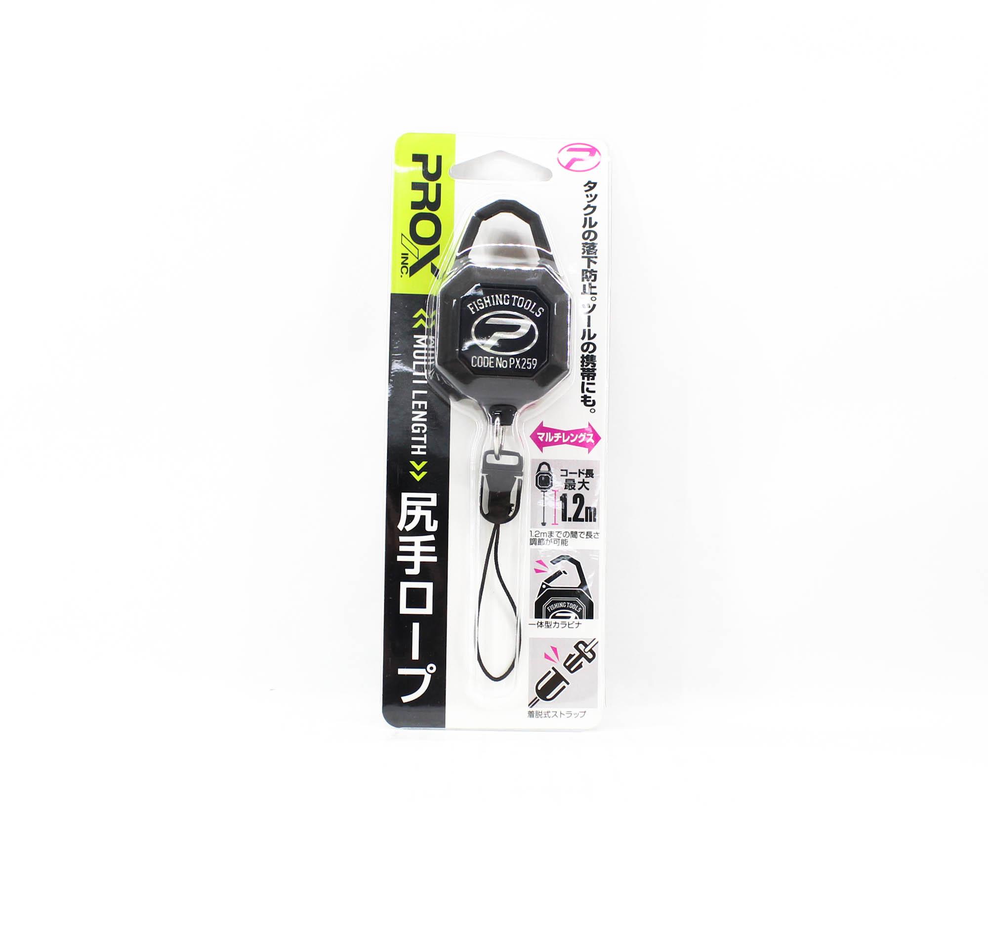 

Prox PX259K Многофункциональный карабин-веревка разной длины 1,2 м черный (3879)