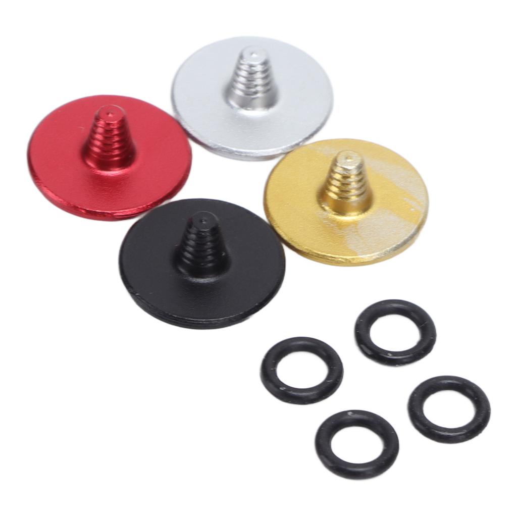 4 Conjunto Botão de Liberação do Obturador Botão de Obturador de Câmera de Latão Convexo para Fuji X100S X100T X100F X100V