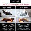 Für Tesla Model 3 Y 2017- TPU Geschwärzte Scheinwerfer Rückleuchten Nebelscheinwerfer Schutzfolie Modifikation Schwarze Farbwechselnde Folien