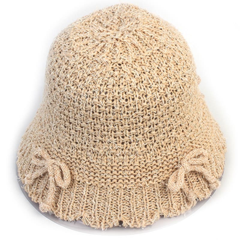 

Universal chemistry Vintage Ribbon Beige Bucket Hat FREE