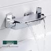 chrome plated single function wall-mounted