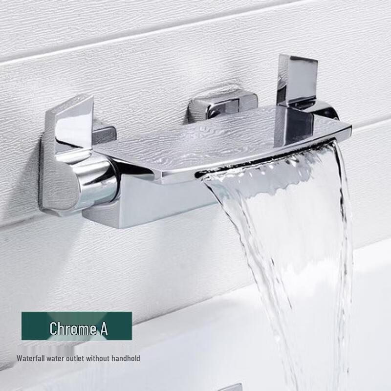 

Waterfall Wall-Mounted Bathtub Faucet Set