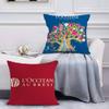 Art De Vivre LOccitane-L Pillow Case Anti-dustmite Pillowcase Invisible Zipper Silky Short Plush Sofa Cushion Cover