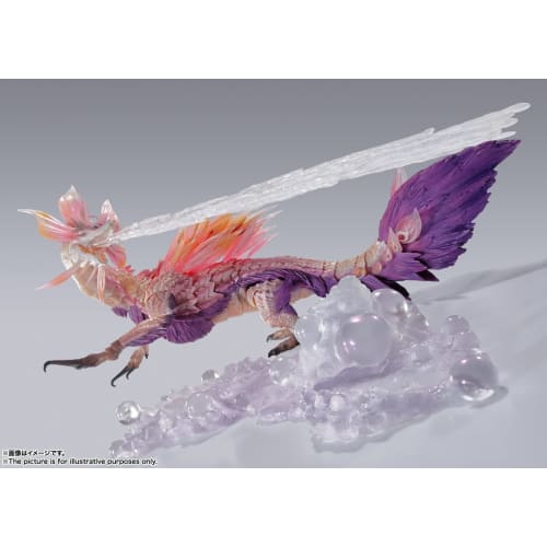 TAMASHII NATIONS S.H. MonsterArts Monster Hunter Rise: Sunbreak Tamamitsune, approximately 310mm, PVC & ABS painted action figure, multicolor
