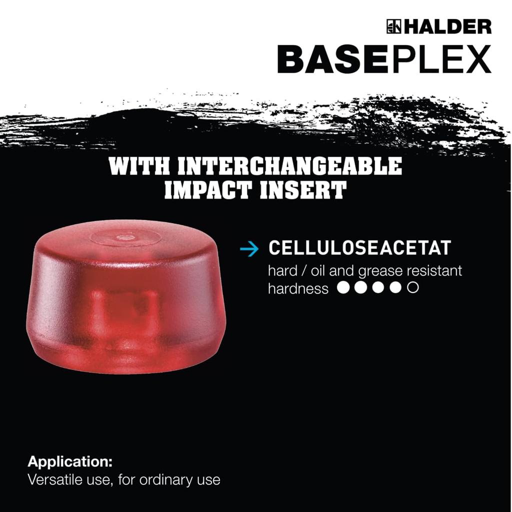Halder Baseplex Hammer Diameter 30 Made In Germany (Combination)
