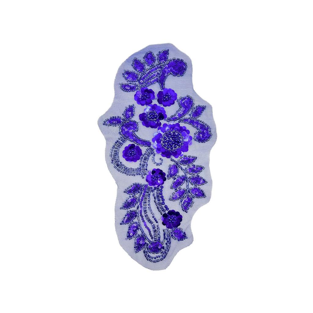 Multi-Color Mesh Beaded Sequins Flower Cloth Sticker Lace Lace Accessories Wedding Dress Handmade Diy Accessories Decoration