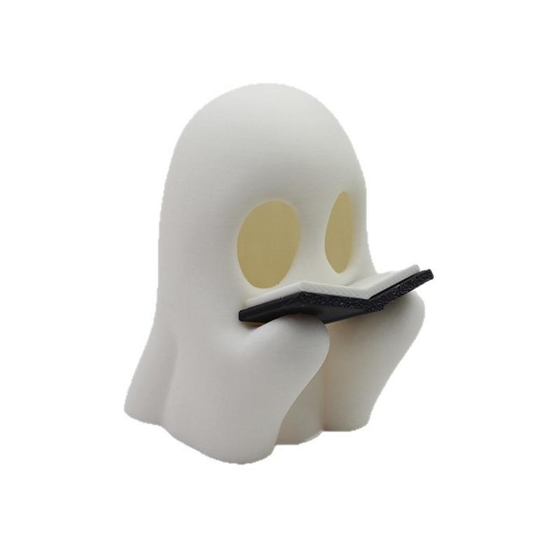 

Light Up Ghosty Decors,LED Ghosty Halloween Decors Ghosty Sculptures for Indoor Halloween Party Home Tabletop Decors 1