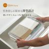 ZASA Transparent Storage Box, A4 Size Compatible, Clear Organizer Case, Stackable, with Lid, Document Storage Case, Clear Document Storage Box, A4, fo
