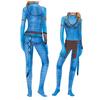 Anime Movie Avatar 2 Male and Female Tails Same Cosplay One-piece Tight Clothes