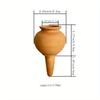 Clay Automatic Irrigation Dripper 4Pcs, Self-Absorbing Water Tip Irrigation Device, Upgraded Flowerpot Insertion Device, Suitable For Professional