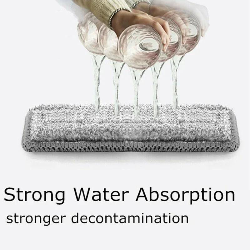 Microfiber Mop Pad Replacement Microfiber Washable Spray Mop Household Dust Mop Head Cleaning Pad Household Cleaning Tools