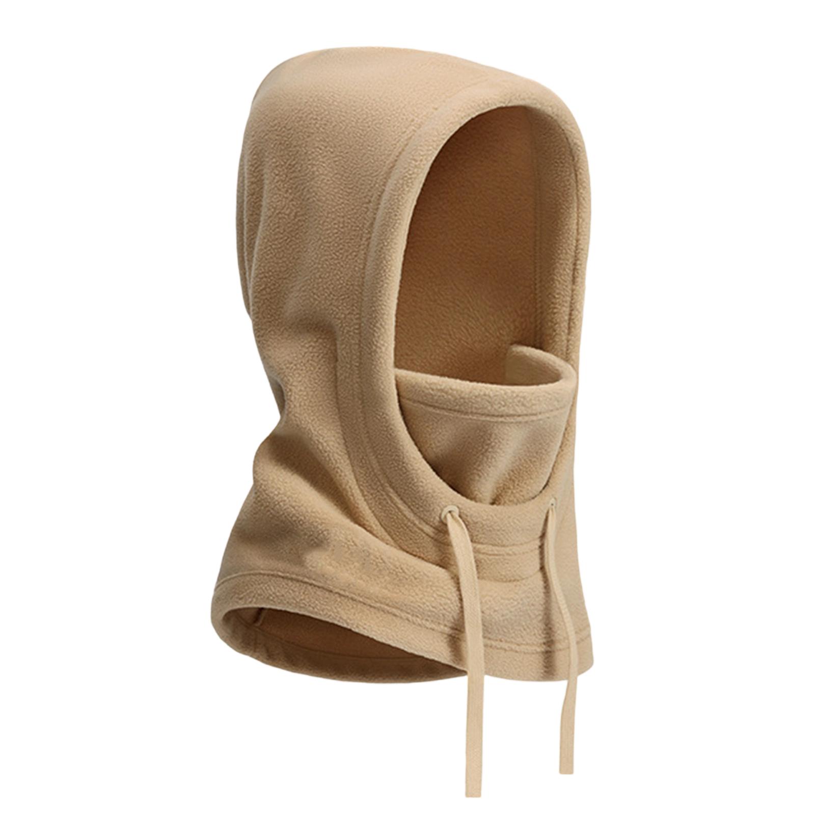 

Men s And Women s Universal Ski Headgear, Windproof And Cold Proof, Outdoor Cycling Integrated With Fleece Insulation, Face Mask, Hat Cover, Headgear One Size хакі