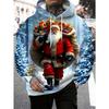 Men's Autumn and Winter 3D Printed Hooded Fashion Versatile Trend Breathable Casual Hoodies & Sweatshirts (men’s)