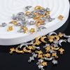 10pcs Stainless Steel Four-leaf Clover Moon Love Heart Star Pendants for DIY Jewelry Making Bracelets Necklaces Accessories
