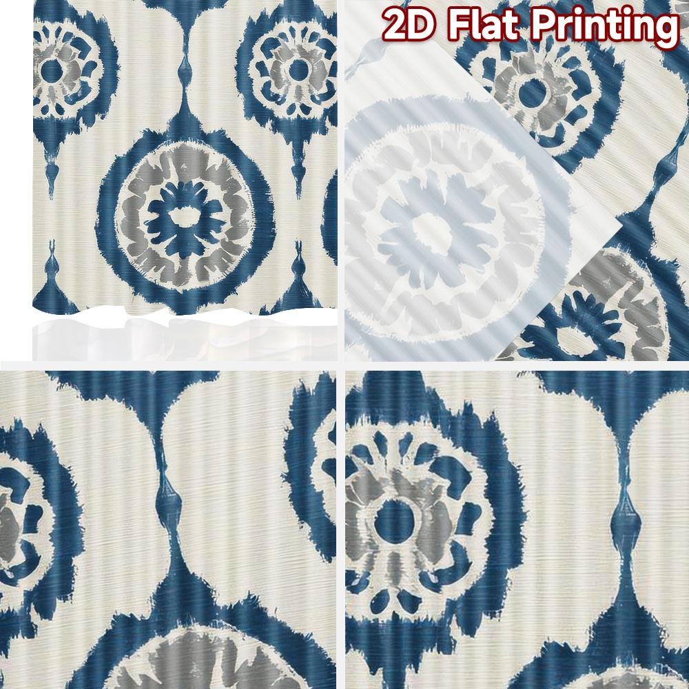 2D flat Photography Backdrop Photography Backdrop Geometric Floral Circles 100% Polyester Party Decorations Perfect for