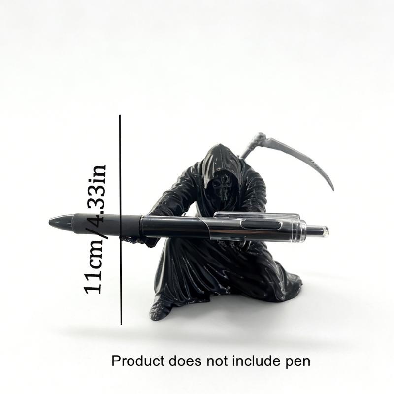 

3D Printed Plastic Angel Pen Stand Desktop Organiser Rack Pen Holder Plastic Non-Slip Base Stable Desktop Organizer Gift Idea чёрный