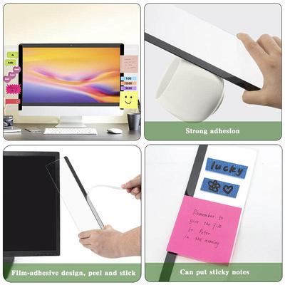 Computer Monitor Memo Board Computer Message Board Office Supplies Computer Note Clip Household Office Desk Accessories Decor