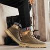 Winter New Man Shoes Classic Men Retro Ankle Boots Fashion Waterproof No-slip High-top Casual Shoe Work&Safty Boots Botas Hombre