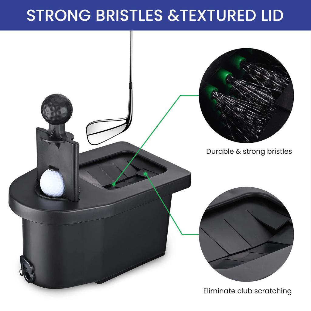 Golf Ball Club Cleaning Tool Golf Cart Club Balls Washer Club Head Washer for Yamaha Gas Club Car EZGO