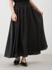 Mira Owen Glitter Puff Sleeve Knit and Flared Skirt Set 09WNO254159 Black Women's