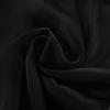 Black Mesh Turn-Down Collar Puff Sleeve Women's Shirt - 2025 New European & American Autumn Fashion