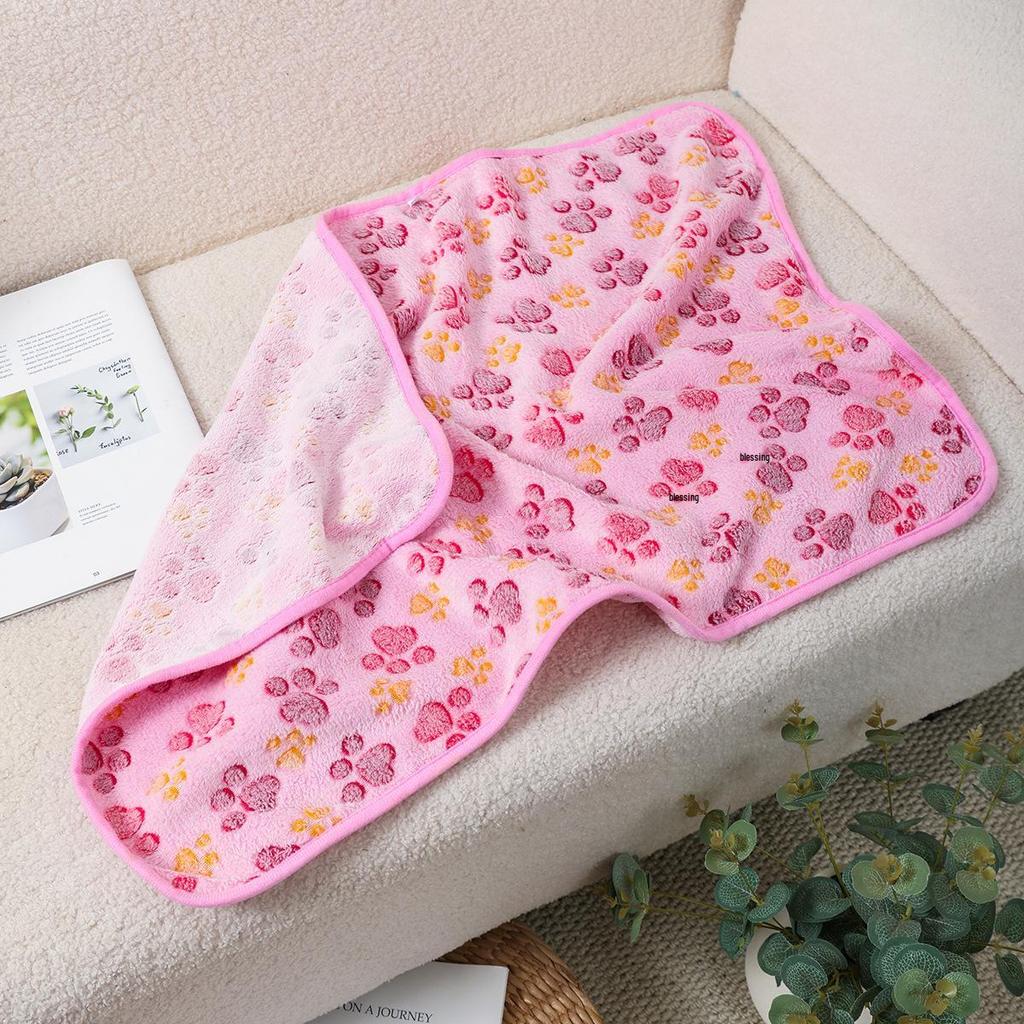 Pet Mats & Blankets: Thick Coral Fleece for Dogs & Cats