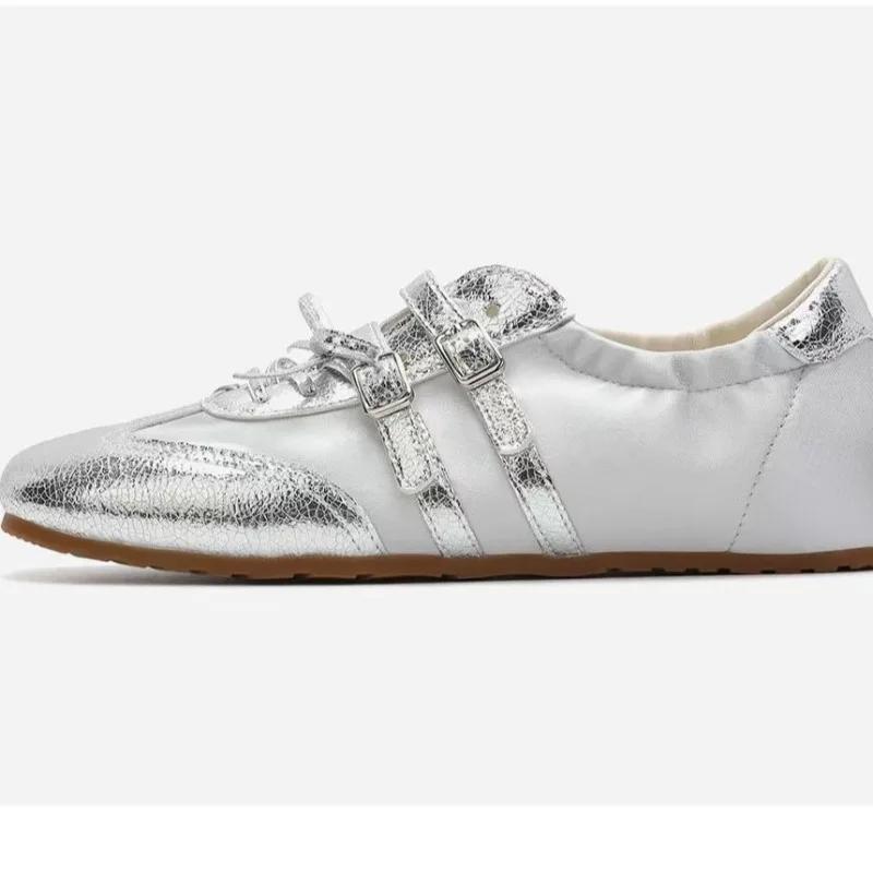 Fashion Ladies Shoes 2025 Hot Sale Lace-up Women's Vulcanize Shoes New Light Outdoor Comfortable Slip-Resistant Casual Flat Low Heels