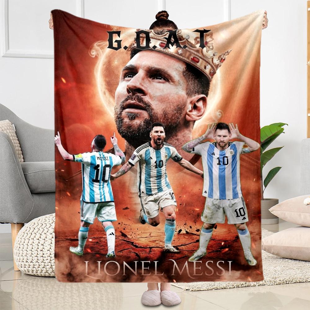 Lionel Messi Spiderman Lionel Messi Blanket Soft Cozy Suitable For Seaside Picnics Chair Four Seasons Multipurpose Warmthful Decor