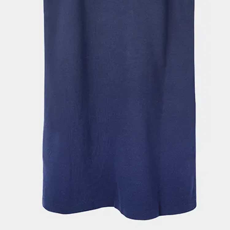 Coach Classic Logo Knitted Polo Dress Women Dresses Navy-Blue CL271-NYJ