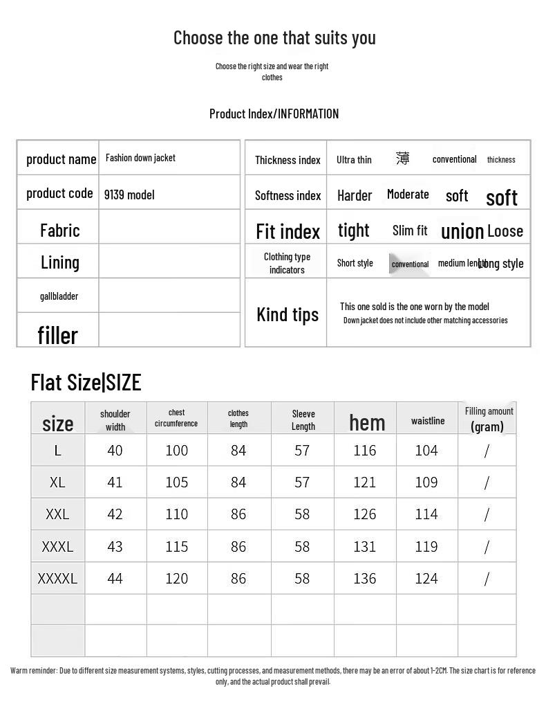 Women's Mid-Length Winter Duck Down Jacket