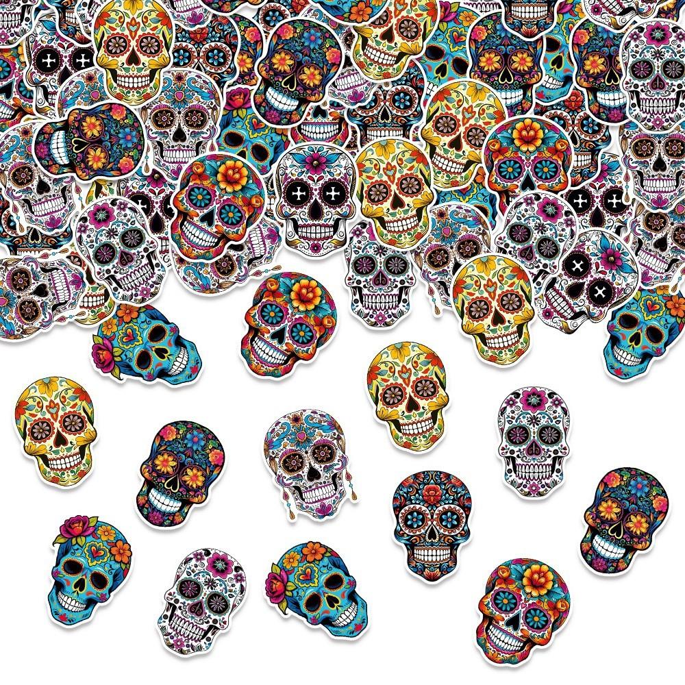 Day Of The Dead Skeleton Confetti For Halloween Party Supplies Decor Celebration
