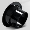 ABS Exhaust Duct Connector Flange Round Air Vent Duct Flange Bevel Flange Adapter  Kitchen