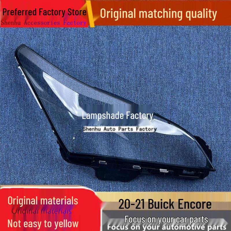 Front Headlight Shell Cover for 20-21 Buick Envision Driver Side, Standard without Seal