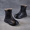 New Style Snow Boots for Women - Fleece-lined Shoes, Thick-soled Shoes, Cotton-lined Shoes, Mid-calf Boots