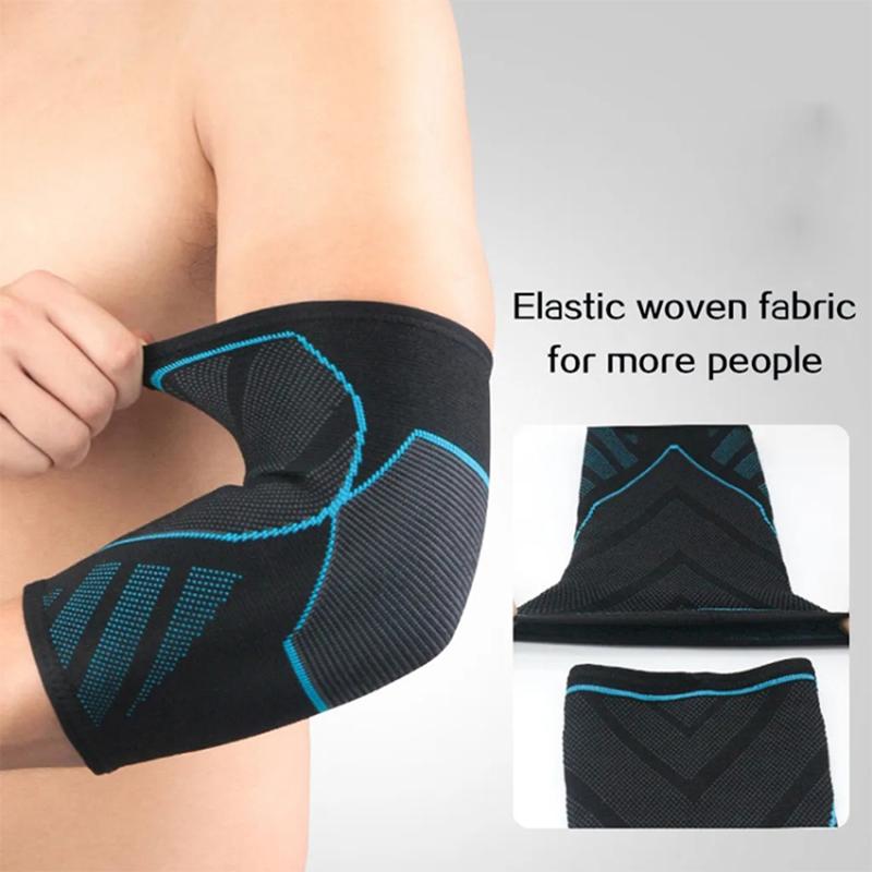 

1Pc Outdoor Sports Elbow Sleeve Protector Fitness Basketball Cycling Elastic Nylon Elbow Guard Red/M