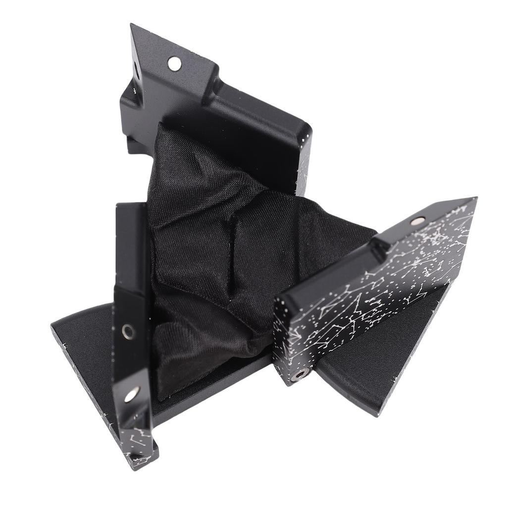 Boîte à bague cinétique Alliage d'aluminium Magnétique Pliante Étui à bijoux pour bague Support pour bague de fiançailles pour