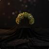 Gothic Flower Headband with Mesh Drape | effortless wear Design, Halloween, Floral cranium Crown