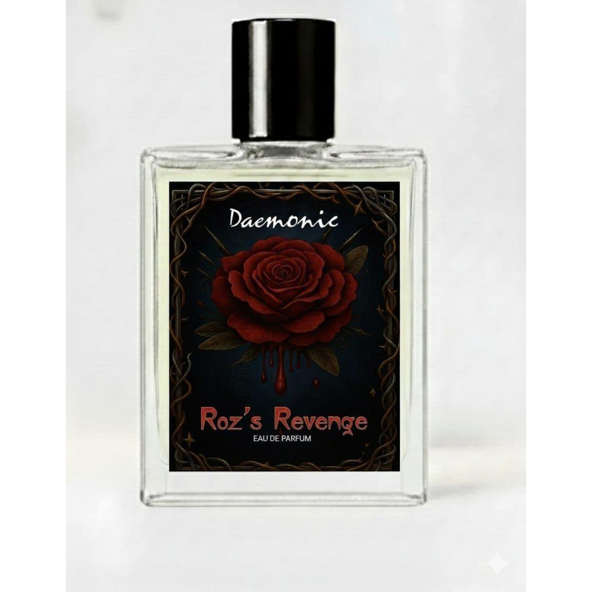 Daemonic Rozs Revenge Eau de Parfum Dark Rose Long Lasting Unisex Perfume Deep FloralWoody Intense Fragrance for Men Women 50ML 2990₽