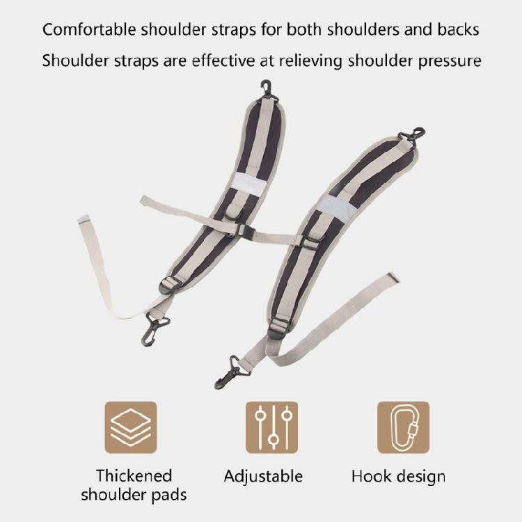 Shoulder Straps, Durable Backpack Shoulder Adjustable Straps Belt Repair Parts