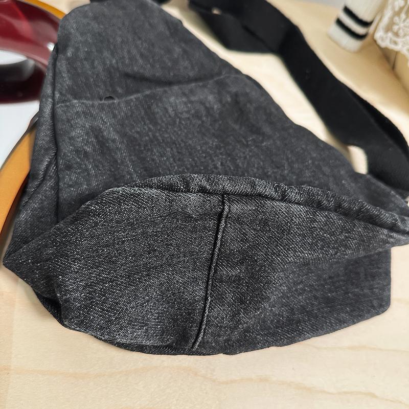 Brusttasche Damen Umhängetasche Leichte Jeans Umhängetasche