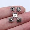 Small Bead Cap Spacer End Caps Antique Bronze Zinc Alloy Jewelry Making Craft Part As DIY Bead Cap