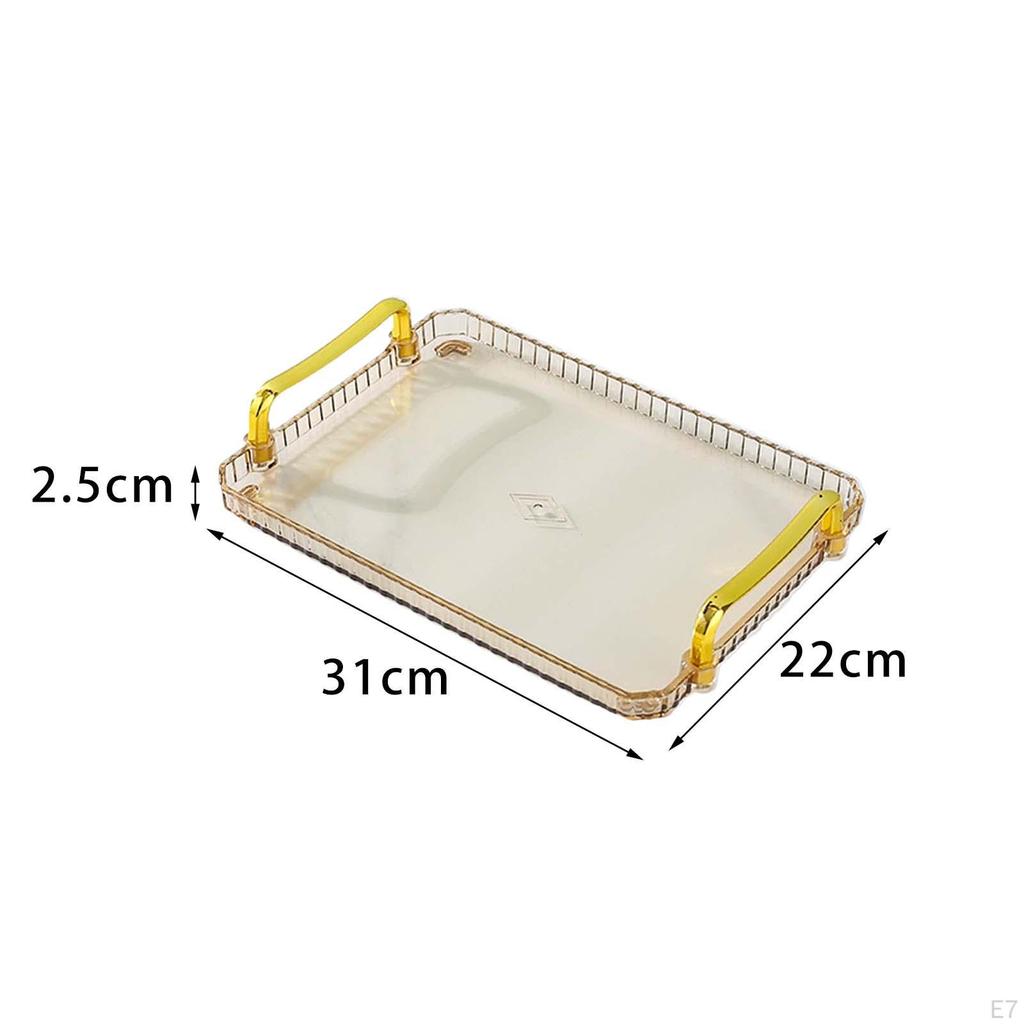 Elegant Tray with Handles for Jewelry and Home Decor