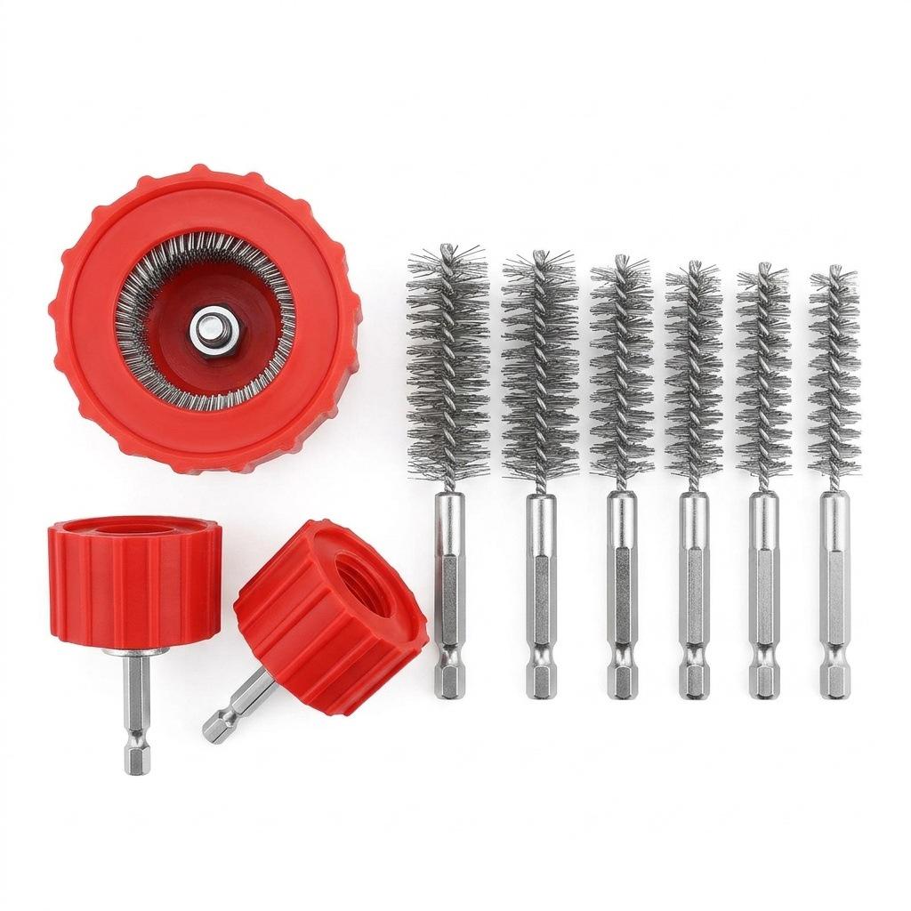 Stainless Steel Wire Pipe Brush for Rust Removal and Cleaning