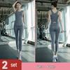 Women's Summer Yoga Set: Padded One-Piece, Slimming, High-End Fashion, Short Sleeve, Professional Fitness Running Sportswear
