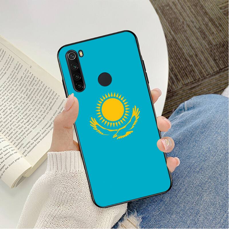 Kazakhstan Flag Phone Case For Redmi K20 4X GO for Redmi 6pro 7 7A 6 6A 8 5plus Note 9 Pro Capa