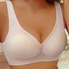 Women Seamless Wireless Comfortable Plus Size Backless Vest Style Sports Push Up Bra