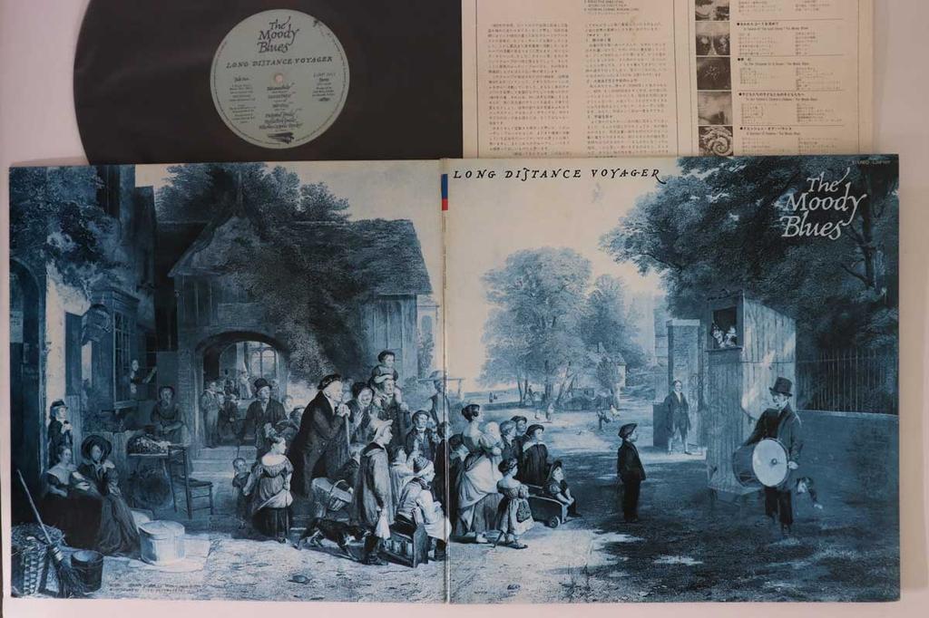 LP Record MOODY BLUES - Long Distance Voyager L28P1011 THRESHOLD 1982 Japan Rock Used