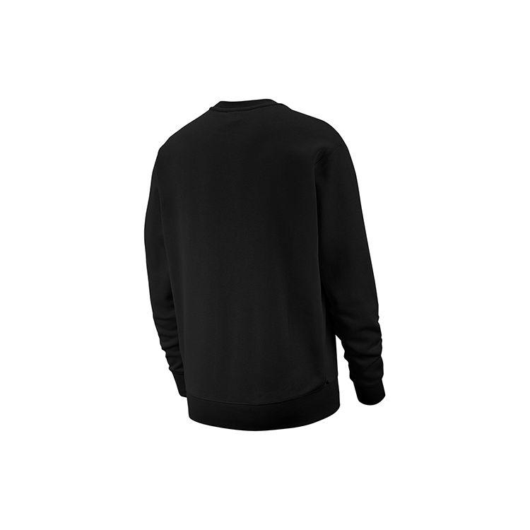 Nike Sportswear Club Fleece Crewneck Black/White Men Streetwear BV2662-010